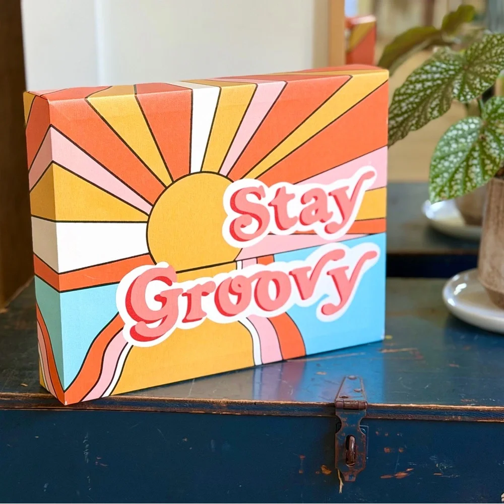 Stay Groovy Retro Wall Art - Picture 2 of 4